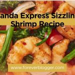 Panda Express Sizzling Shrimp Recipe